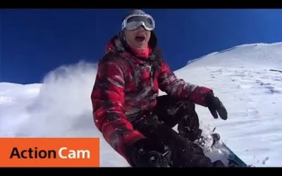 Southern Lakes Heli Boarding with NZsnowboard.com | Action Cam | Sony