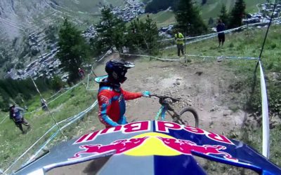 CONTOUR MTB Val d’Isere France Worldcup 2012 Course Preview from Steve Smith and a Crash