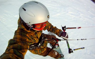 GoPro HD HERO camera: SnowKiting in the Backcountry