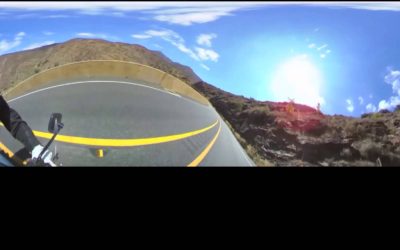 360fly: Afternoon ride on Ortega Highway