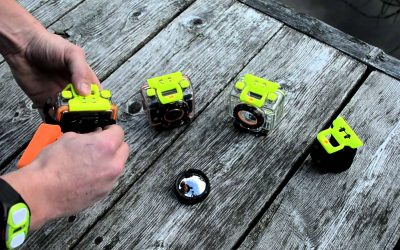 WASPcam Action Sports camera: Diving Case + WASPcam Floatation Device