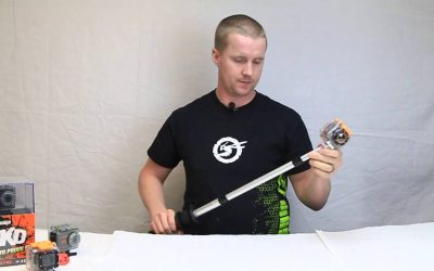 WASPcam action-sports camera: Extending Pole Mount now available!