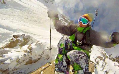 GoPro HD: Skiing Cliff Jump with Jamie Pierre