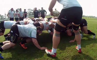 Veho Muvi K-Series: Training session with London Irish Rugby Club