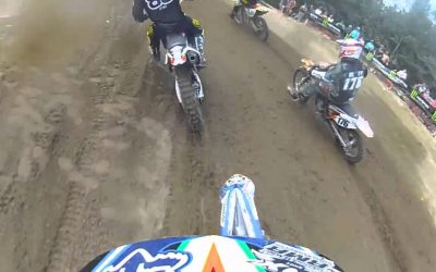 WASPcam action sports camera: First lap crashes!