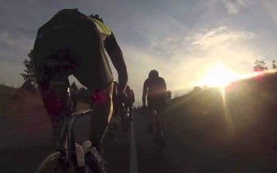 WASPcam action sports camera: a two-wheel “bump”