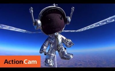 Sackboy’s journey to the space | Action Cam | Sony