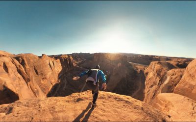 Garmin VIRB 360: Base Jumping near Moab