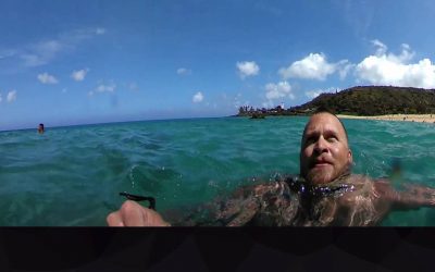 Waimea Bay Cliff Jump – 360Fly 4K First Water Test