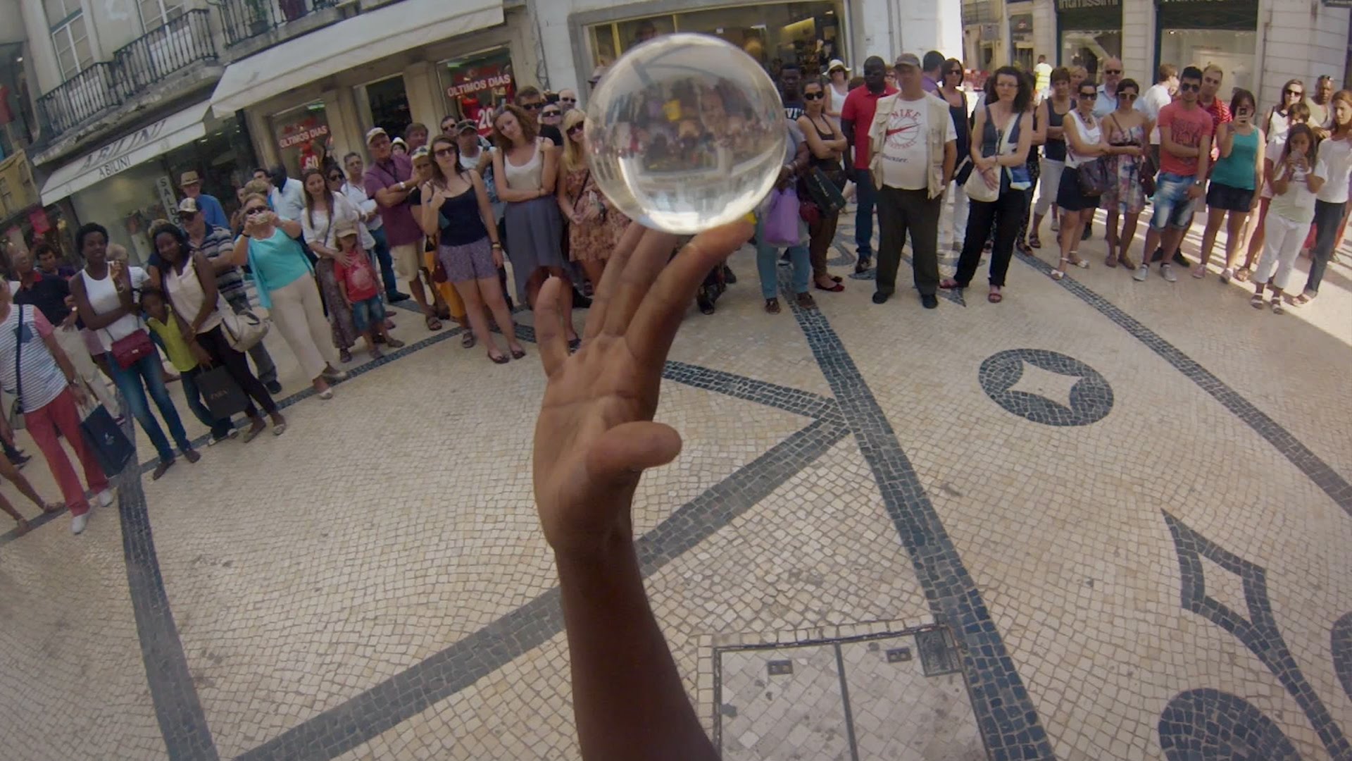 GoPro: Crystal Ball Street Performer