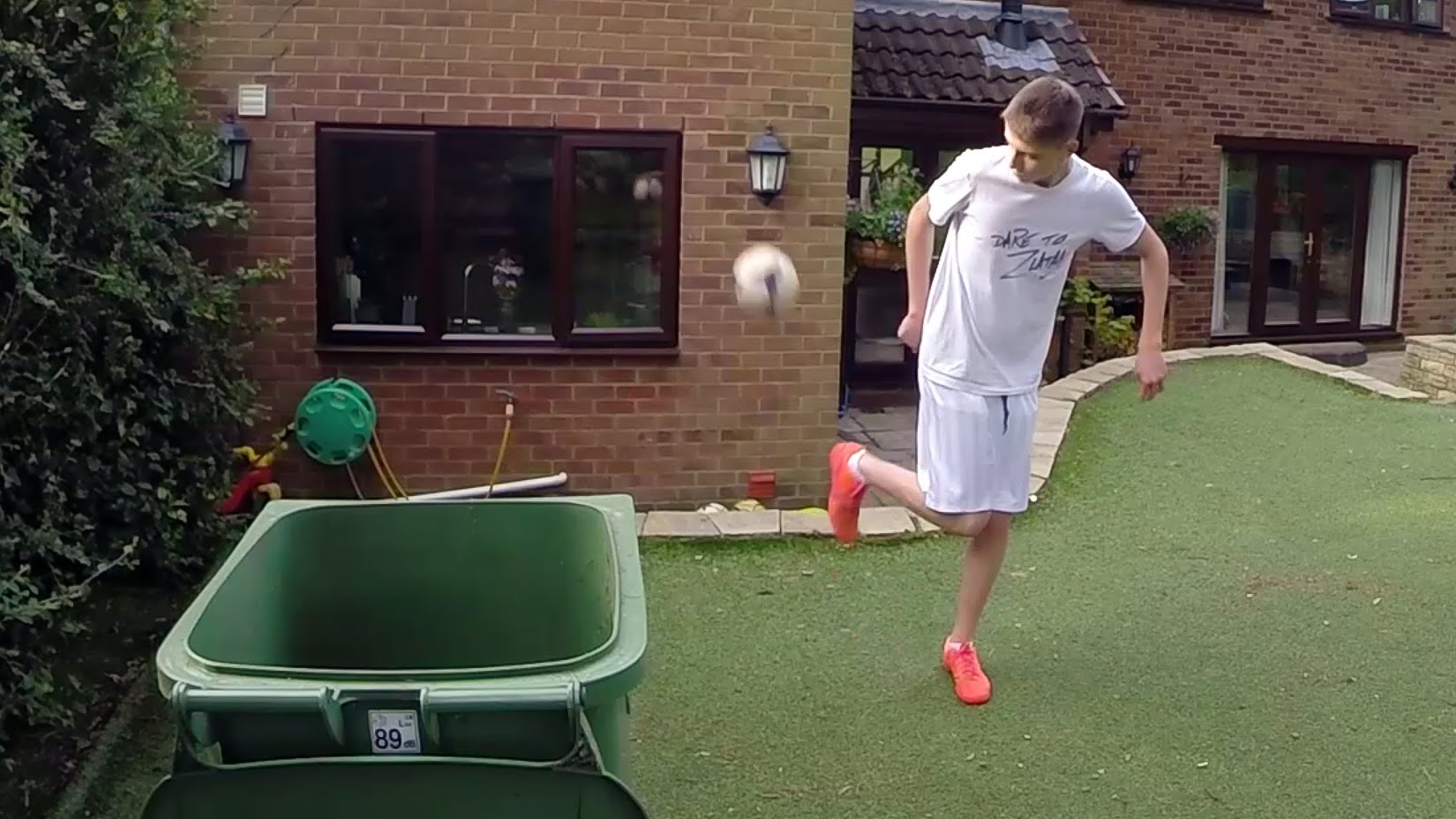 GoPro: Football Bin Trick Shots with Kieran Brown