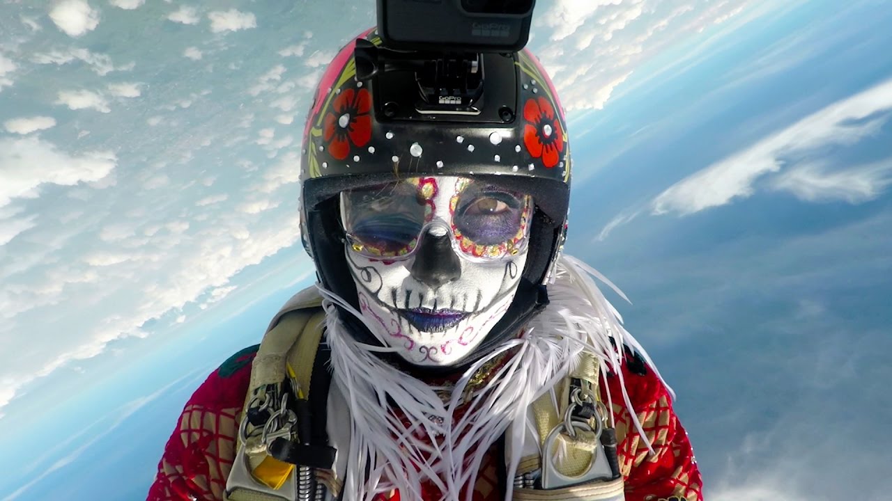 GoPro: Day of the Dead Skydive with Roberta Mancino