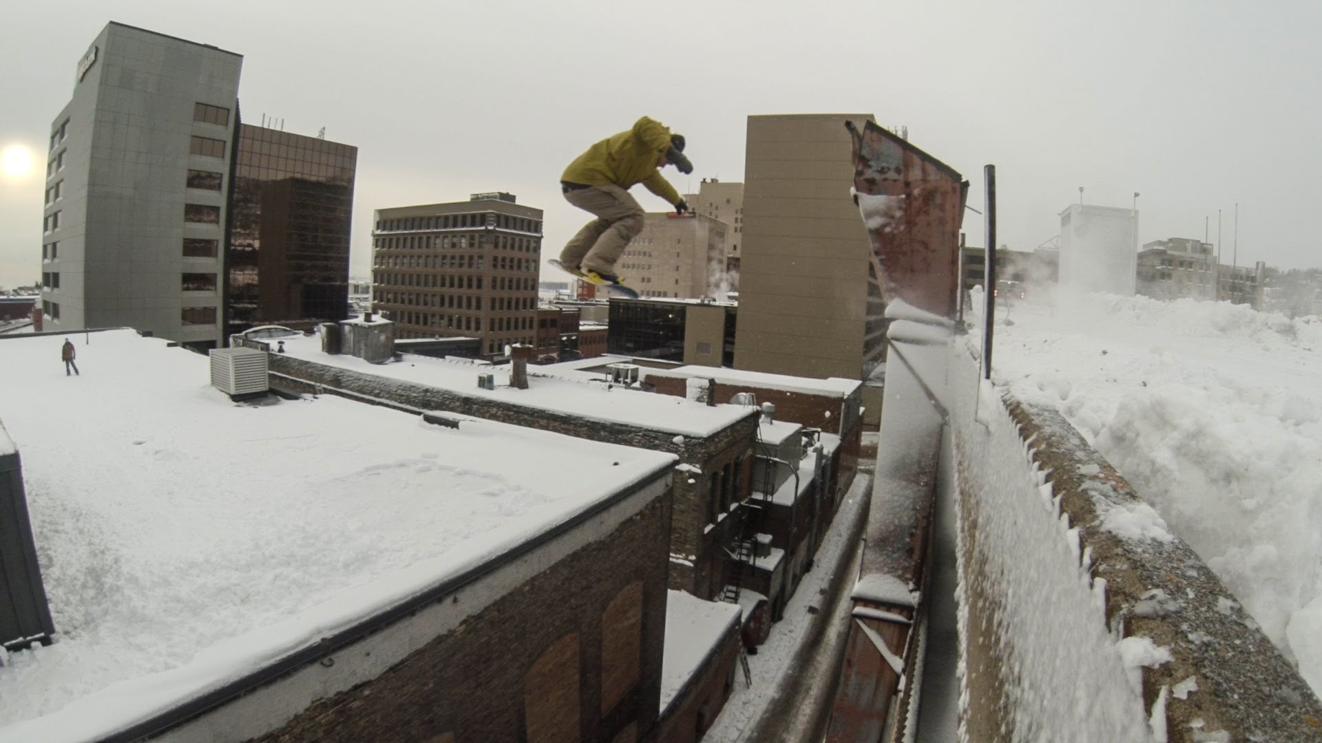 GoPro: Urban Snowboarding with Dan Brisse