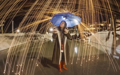 GoPro: Creating Fire Rain – A Steel Wool Experiment