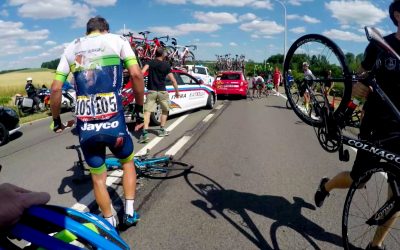 GoPro: Tour de France Stage 3 Crash Aftermath