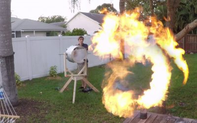 GoPro: Fire Vortex Cannon with the Backyard Scientist