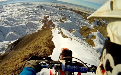 GoPro: Moto Snowy Ridgeline