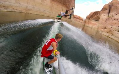 GoPro Awards: College Team Wakeboard Tricks on Lake Powell