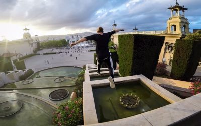GoPro: Freerunning Barcelona’s Palace Fountain Steps with Jason Paul
