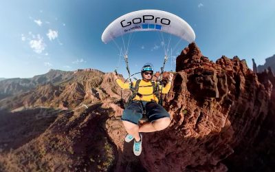 GoPro Fusion: Paramotor Through Moab’s Desert Canyons in VR