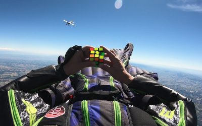GoPro Awards: Rubik’s Cube Challenge – Skydiving