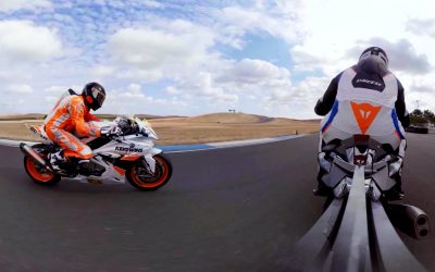 GoPro VR: Fun Laps and Fast Wheelies on the BMW S1000RR Superbike