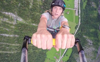 GoPro Awards: Rope Swing Paragliding the Swiss Alps