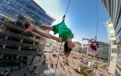 GoPro Fusion: BANDALOOP in Budapest Overcapture