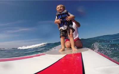 GoPro: Learning To Surf With Dad