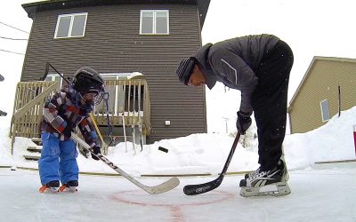 GoPro: Father and Son Backyard Hockey Fun