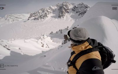 GoPro: Travis Rice Scales Knife Edge Ridge in Alaska