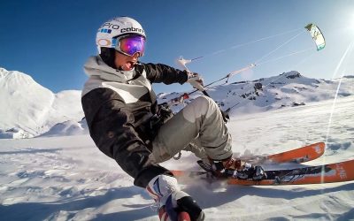 GoPro: Kite Skiing with Damien Leroy