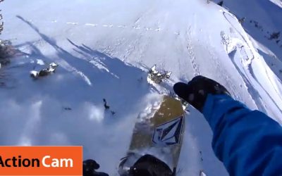 Action Cam | Mark Carter & Bryan Iguchi Jib Jackson Hole Backcountry | Mind’s Eye | Sony