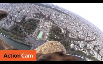 Behind the scenes of “Flying Over Paris – The Eagle POV” | Action Cam | Sony