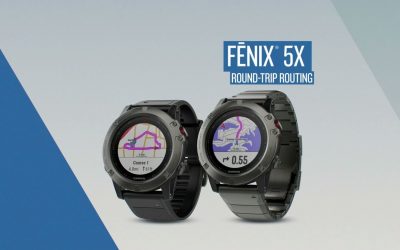 Garmin fēnix 5X: Round-trip Routing