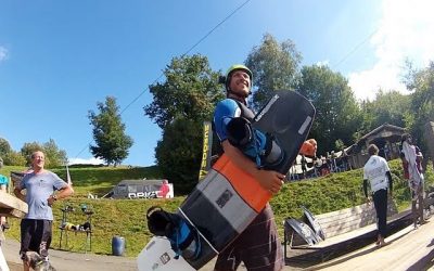 Drift Vision: Wakeboarding With Valentin Perret in Rouffiac