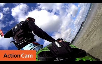 Kiteboarding in New Zealand | Action Cam | Sony