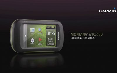 Montana 610/680: Recording Track Logs
