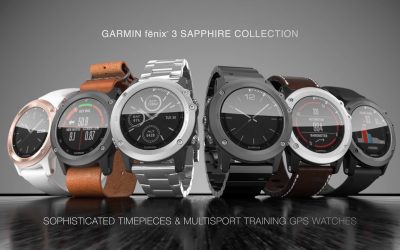 Garmin fēnix 3 Sapphire Collection: Make Powerful Strides with Premium Style