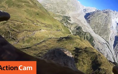 Action Cam | Flying over the Ultra-Trail du Mont Blanc® | The Eagle POV | Sony