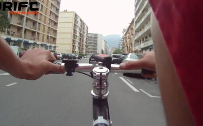 Testing the HD170,  Fixed Gear Bike