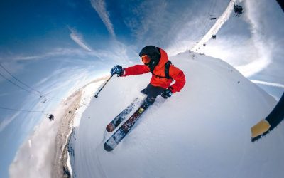 GoPro Fusion: Skiing at Mammoth Mountain with Overcapture