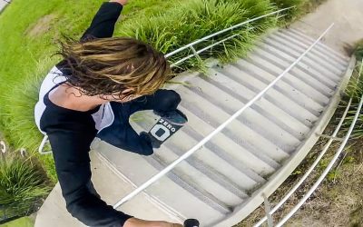 GoPro: 17 Stair Lipslide – SkateboardingIsFun powered by The Berrics August Winner