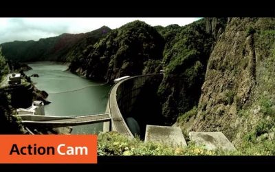 Dam Splash Shot with Drones | Action Cam | Sony