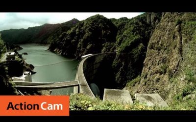 Dam Splash Shot with Drones | Action Cam | Sony