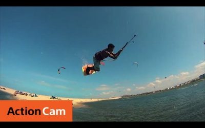 Kiteboarding with Erick Anderson | Action Cam | Sony