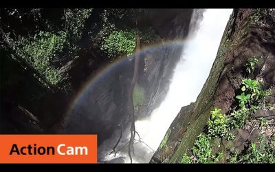 Rainbow over Iguassu Falls | Action Cam | Sony