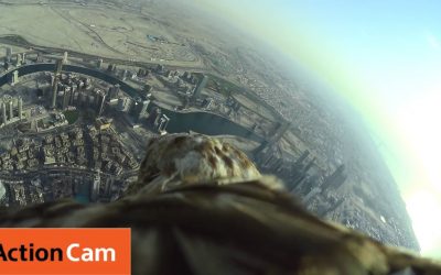 Action Cam | The World Record Flight over the Burj Khalifa Tower | Sony