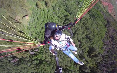 Vail Valley Paragliding with the Drift HD170 Stealth