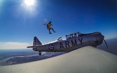 GoPro Awards: Zero G Jump Out of a World War II Army Plane